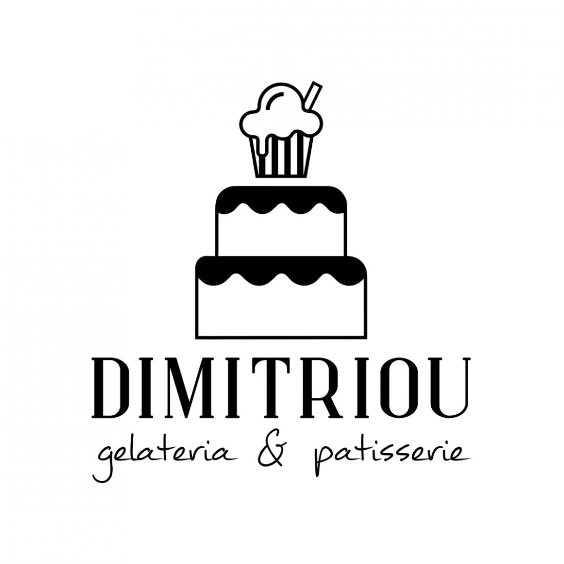 Dimitriou-gelateria-patisserie-logo-sign-santorinia